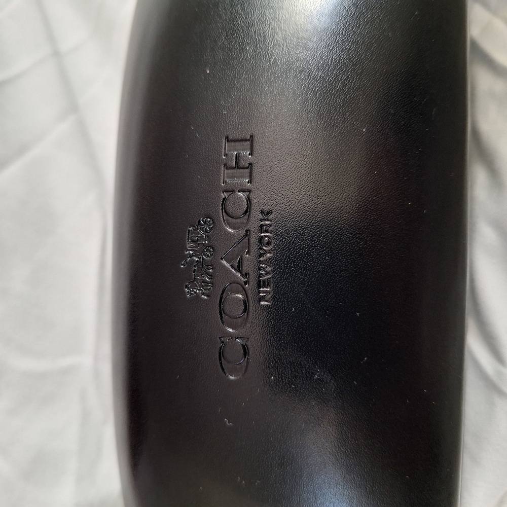 Coach Black Eyewear Case